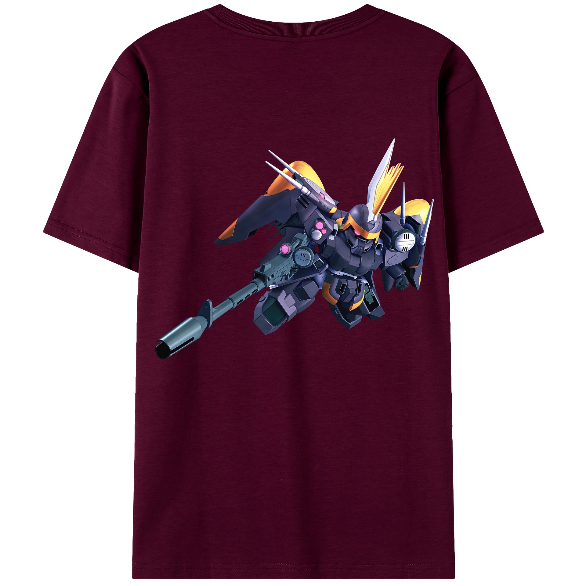 （画像用） 機動戦士ガンダム Mobile Suit Gundam レディース半袖Tシャツ(バックプリント)